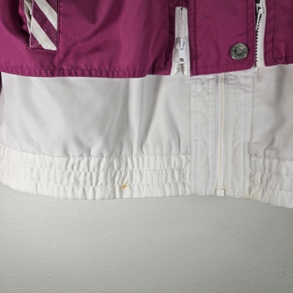 Vintage 90s Lifestyles Mulberry Street pink jacket Medium - Picture 2 of 4